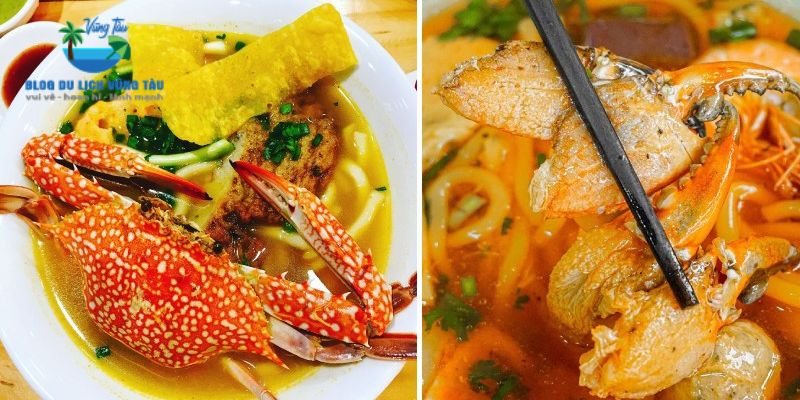 Bánh canh ghẹ có hương vị thơm ngon